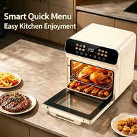 Oven Pemanggang Roti Listrik 10.3L dengan Timer Tunda Pintar Tanpa Perlu Membalikkan, Multi-Fungsi, Baja Anti Karat, Grosir Global