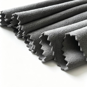Tissu d'ameublement en velours tricoté double face 100 % polyester antistatique pour canapé, <span class=keywords><strong>lit</strong></span> et textile de maison, vente en gros - Product Image 2