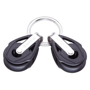 Sistema de Poleas Dobles de 22 mm de Diámetro para Veleros, Poleas con Rodamientos de Bolas para Yates, Accesorios de Herraje Marino BB-0225 - Product Image 2