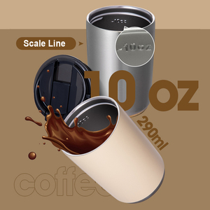 Taza <span class=keywords><strong>de</strong></span> Café <span class=keywords><strong>de</strong></span> Acero Inoxidable Everich ODM <span class=keywords><strong>de</strong></span> 10 oz, Aislada y Sellada, Conserva la Temperatura <span class=keywords><strong>de</strong></span> la Bebida, Tapa Simple <span class=keywords><strong>de</strong></span> Apertura Rápida, a Prueba <span class=keywords><strong>de</strong></span> Fugas, para Viajes - Product Image 6