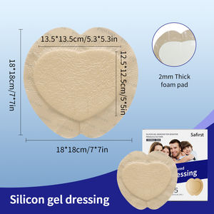 Poliüretan köpük üreticisi sınır Premium yara bakım ürünü ile şeffaf silikon köpük pansuman yapışkan yara pansuman malzemesi - Product Image 6