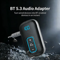 Adaptateur Bluetooth sans fil J39 Mini pour voiture, streaming musical, kit mains libres, récepteur audio Bluetooth 3,5 mm avec micro intégré