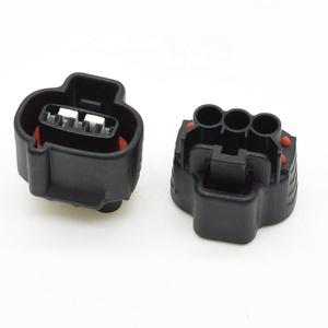 Terminali in ottone a 3 pin 90980-11145 <span class=keywords><strong>DS</strong></span>-BN-3F-GR Connettore automobilistico impermeabile Sensore VSS per Corolla Alto 11143 - Product Image 1