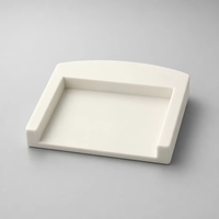 Plateau en céramique de zircone haute résistance, plaque de cuisson ZrO2, plaque de four réfractaire, dimensions personnalisées