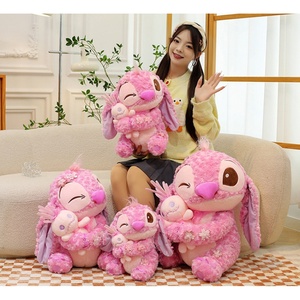 Peluche Kawaii Stitch all'ingrosso, morbidi giocattoli di peluche a forma di Stitch dei cartoni animati <span class=keywords><strong>per</strong></span> bambini, popolare portachiavi con bambola Stitch <span class=keywords><strong>per</strong></span> bambini - Product Image 2
