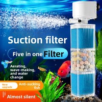 Filtre de bassin à poissons en plastique Jingye, purification de l'eau, circulation, filtration tout-en-un, aspiration puissante, élimination des déchets