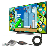 Convertidor N64 a HD, adaptador de cable HD-Link para N64 Compatible con Nintendo 64/ Game SNES/NGC/SFC/N64 Plug and Play