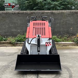 Harga rendah Havtek T460 selip Steer <span class=keywords><strong>Loader</strong></span> diesel efisien Skid Steer <span class=keywords><strong>Loader</strong></span> beroda multifungsi dengan penyapu untuk dijual - Product Image 5