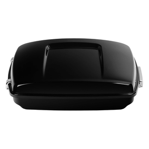 Bolsa Trasera <span class=keywords><strong>para</strong></span> Motocicleta <span class=keywords><strong>de</strong></span> 5.5 Pulgadas con Cierres Cromados y <span class=keywords><strong>Respaldo</strong></span>, Compatible con Harley Touring Road Street Glide 2014-2023, ABS Negro Brillante - Product Image 5