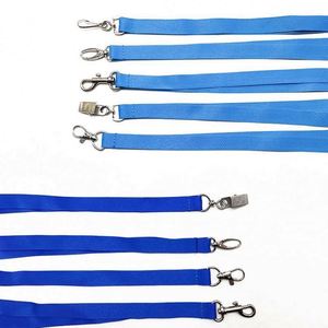 Cordons porte-badge professionnels personnalisés en polyester écologique avec support de carte d'identité et impression sérigraphiée - Product Image 6