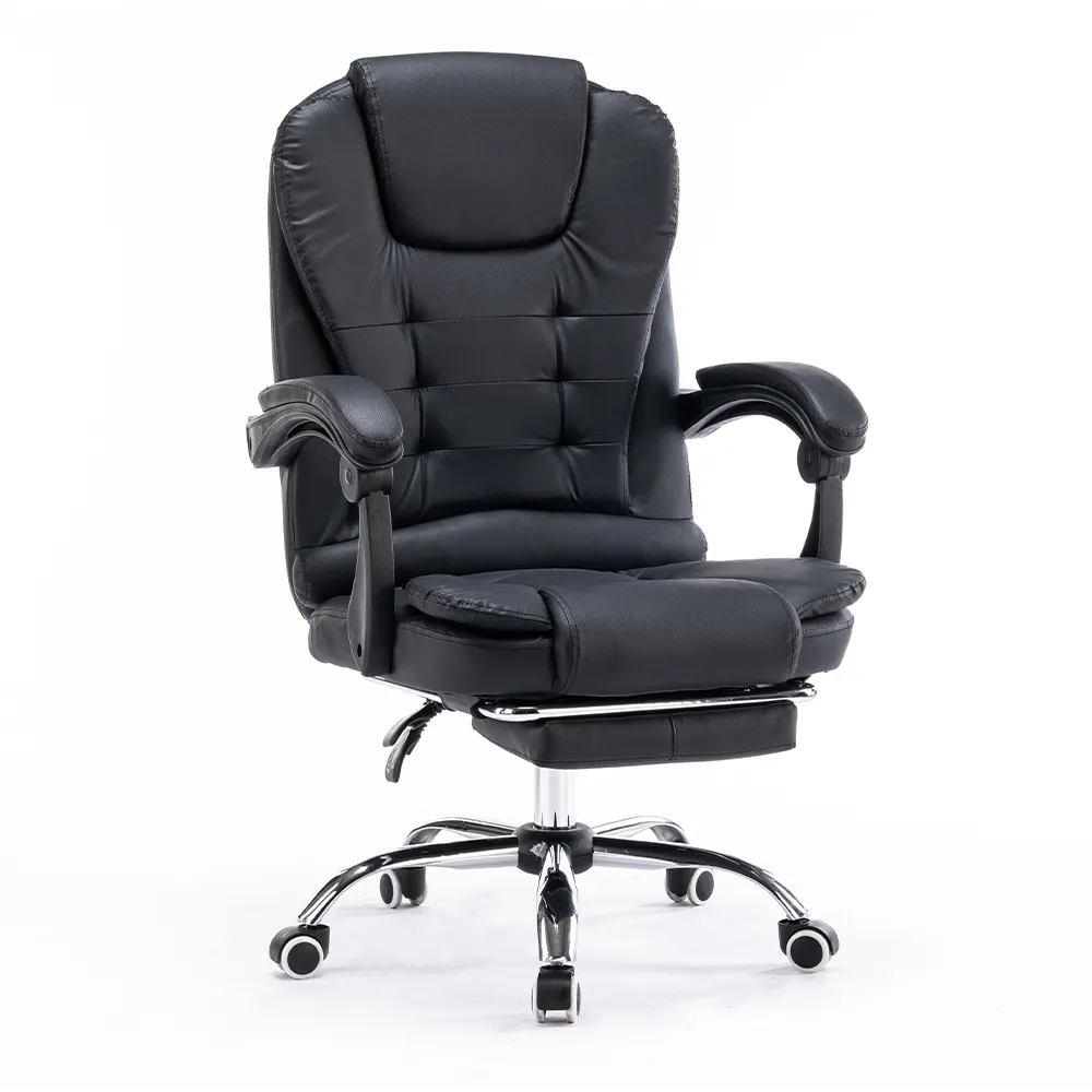 كرسي مكتب عصري رخيص السعر كرسي مدير ذو دوار مصنوع من الجلد