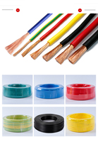 Cable Eléctrico de Cobre de un Solo Núcleo con Aislamiento de PVC, Resistente al Fuego, BV BVR BVV BLV H07V-U/R, 2.5mm-70mm, para Aplicaciones de Calefacción
