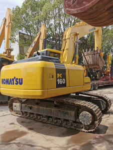 Venta caliente usado Mini excavadora Komatsu PC160 16Ton japonés PC160 equipo usado maquinaria de construcción excavadora para la venta - Product Image 3