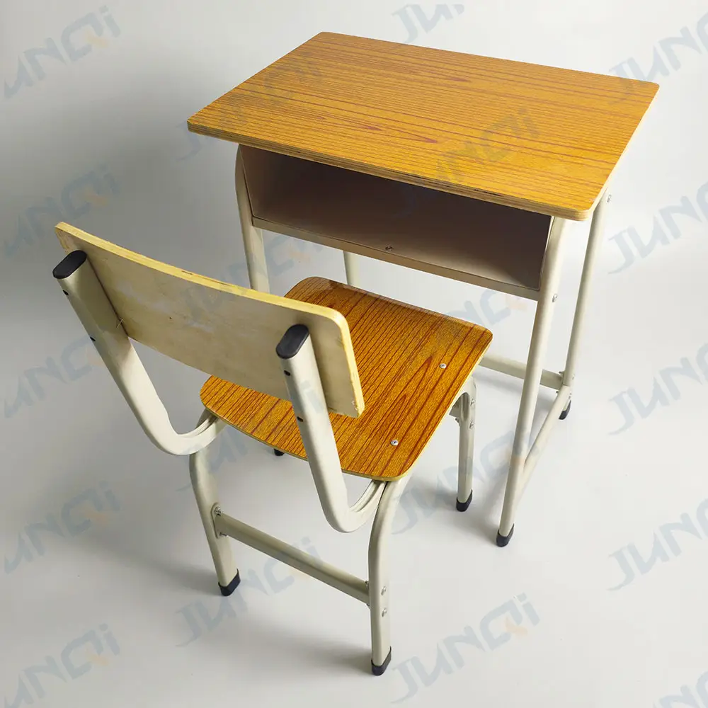 Wholesale Cheap Classroom Single Student school desk and chair table and chair primary school desk set school furniture