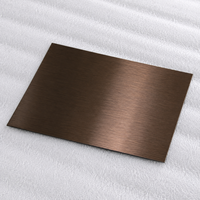Tôle décorative en acier inoxydable PVD ZhuoYe 304, couleur titane noir or rose, sur mesure