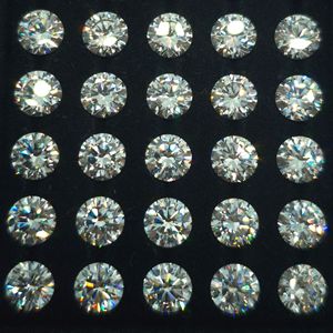 Round Brilliant Cut Cubic Zirconia Gemstone White 3A Lab Created For Jewelry Making - Product Image 3