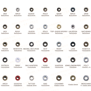 Ojetes de Colores <span class=keywords><strong>con</strong></span> Arandelas de 5mm, Ojetes de Aluminio para Manualidades, Zapatos, Núcleos de Cuentas, Ropa, Cuero, <span class=keywords><strong>Lona</strong></span>, Blanco - Product Image 5