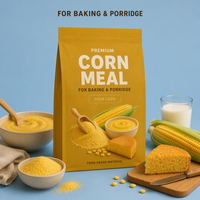 Sacs de farine de maïs personnalisés imprimés, sachets refermables de qualité alimentaire pour l'emballage de farine de maïs, pour la pâtisserie et les bouillies, vente en gros