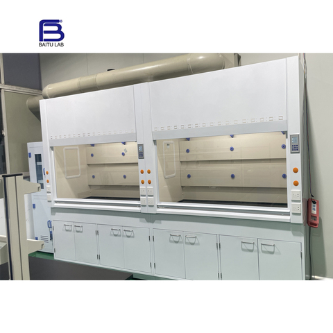 Lab Furniture Chemical Laboratory Fume Hood Acid Resistant Walk in Fume Hoods