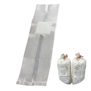 Autoclavable Pp <b>Mushroom</b> <b>Grow</b> Bags With Filter Patch For Shiitake Oyster <b>Mushroom</b> Spawn And Fruiting Cultivation - Product Image 1