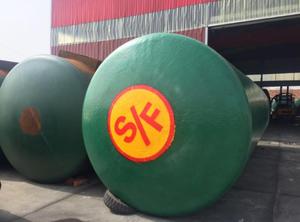 Tanques de Armazenamento de Combustível Diesel Acima do Solo Preço de Tanque de Armazenamento de Diesel de 10000l com Medidor de Nível - Product Image 3