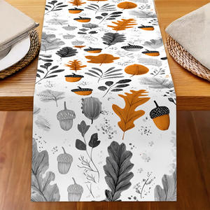 Mantel de Papá Noel de estilo nórdico duradero para decoraciones navideñas de <span class=keywords><strong>Amazon</strong></span> para comedor, Mostrador de bandera, fábrica de cena de vacaciones - Product Image 4