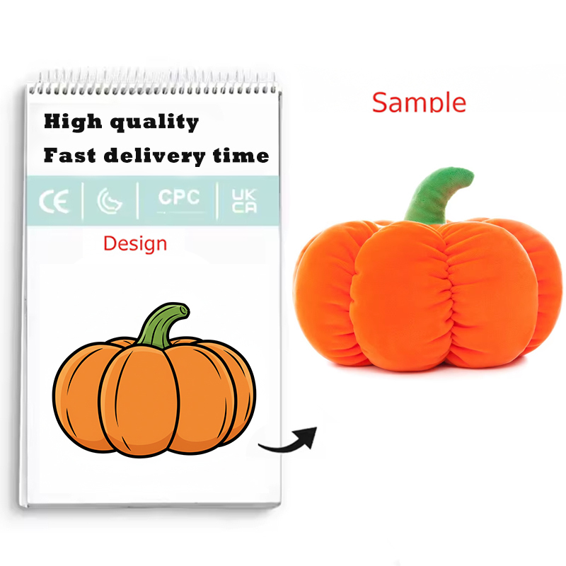 Halloween Pumpkin Doll Stuffed Plant Toy