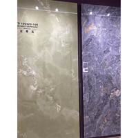 Carreaux de céramique gris blanc Carrara personnalisés, épais, résistants à l'usure, haut de gamme, pour mur de fond de télévision, plan de travail de cuisine, hôtel moderne, villa