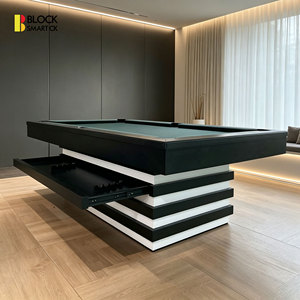 Nouvelle table de <span class=keywords><strong>billard</strong></span> moderne, table de <span class=keywords><strong>billard</strong></span> américain 7ft 8ft 9ft, en promotion, pour la famille, avec tiroir, idéale pour la salle à manger - Product Image 2