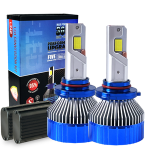 Nouveaux phares LED de voiture à <span class=keywords><strong>5</strong></span> tubes en cuivre 360W 28000lm, <span class=keywords><strong>ampoule</strong></span> LED <span class=keywords><strong>H7</strong></span>, phares LED H4, blanc 6000K, H11 9005 9006 9012 LED - Product Image 1