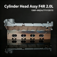 Conjunto de Cabeza de Cilindro de Aluminio DOHC para Renault Megane Laguna Scenic Espace 2.0L 16V F4R 13001-00Q1A 7711135172