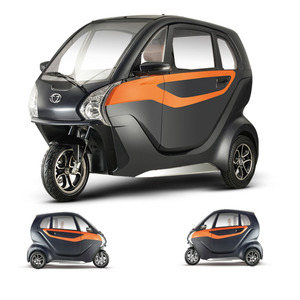 Tricycle Électrique Adulte Tout-Terrain à Pneus Larges, Moteur Central, <span class=keywords><strong>3</strong></span> Roues, 3000W, Personnalisé, Fenêtre Électrique Intégrée, Charge Utile 530kg, Vitesse 30-50km/h - Product Image 5