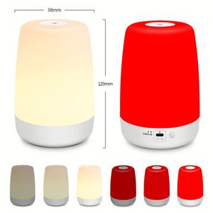 670nm Red <b>Light</b> Therapy Night <b>Light</b> for Sleep Bedside Sleep Aid Lamp Relaxing Night Lamp for Bedroom Use - Product Image 5
