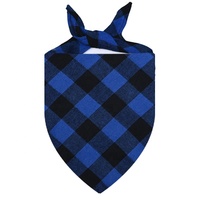 Klassische Tartan-Karierte Hundebandanas aus Weicher Baumwolle, Haustier-Accessoire, Halstuch-Dekoration, Erhältlich in 4 Größen für Frühling, Sommer, Herbst