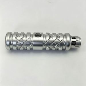 ปลอกข้อต่อแขนหุ่นยนต์อะลูมิเนียมสเตนเลสสตีล CNC สีอะโนไดซ์หลายสี ป้องกันการลื่นไถล พร้อมลายกันลื่น สำหรับเชื่อมต่อหุ่นยนต์กลไก - Product Image 2