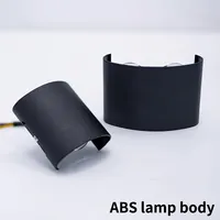 Lámpara LED de pared IP65 resistente al agua, iluminación ascendente y descendente de 2W/4W, lámpara para interiores y exteriores, para sala de estar, escalera, pasillo, decoración de jardín