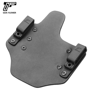 Geweerbloem <span class=keywords><strong>Owb</strong></span> Hybride Kydex <span class=keywords><strong>Holster</strong></span> Met Leer In Rug Universeel Voor Tactische Full Size Modellen - Product Image 3