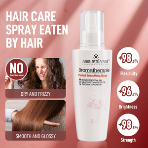 <span class=keywords><strong>Spray</strong></span> Capillaire Soyeux Réparateur Vitamine Anti-Frisottis à l'Huile d'Argan et de Rose, Brume Nourrissante Lissante Démêlante pour <span class=keywords><strong>Cheveux</strong></span> Bouclés, Marque Privée - Product Image 6