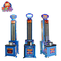 Machine d'arcade de boxe à pièces Machine de jeu de test de force Hégémonie roi de la formation de machine de boxe de marteau