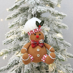 Gingerbread Figure Ornament <b>Mini</b> Eco Friendly <b>Christmas</b> <b>Tree</b> Decoration - Product Image 3
