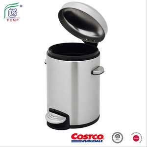 ถังขยะแบบใช้เท้า,ถังขยะโลหะ,ถังเก็บฝุ่นสำหรับโรงแรม - Product Image 3