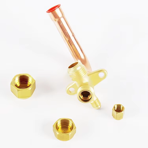 Factory Wholesale Air Conditioner <strong>Parts</strong> 3/8 5/8 1/2 1/4 Inch Brass <strong>Split</strong> <strong>Ac</strong> Service Valve - Product Image 3
