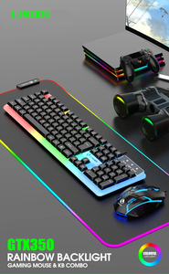 Clavier et <span class=keywords><strong>souris</strong></span> de jeu NG GTX350, combo pour ordinateur portable, kit <span class=keywords><strong>gamer</strong></span> rétroéclairé, clavier filaire USB LED - Product Image 2