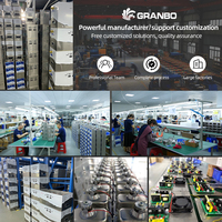 Máquina de Limpieza Ultrasónica Industrial Automática GRANBO de 135L con 5 Tanques, PLC, HMI y Manipulador Mecánico