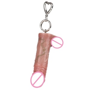 Sex Party Supplies Christmas Sex Toys Gift Sexy Cock Key Ring Chain Hen Party Sex Accessories Toy Realistic <b>Dildo</b> Shape Pendant - Product Image 1
