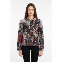 Veste matelassée unisexe personnalisable avec photo/design, faible MOQ, pour le basketball en extérieur, grande taille, pull-over, cardigan, printemps, hip-hop