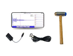 Low Strain Pile Integrity Tester Foundation Pile Defect Detection System Sonic <strong>Echo</strong> Testing for Shaft Length, Cracks &amp; Necking - Product Image 1