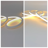 Contrôle PWM de la luminosité, 24V, IP68, lumière ambiante, pliage supérieur, gradation vers le chaud, Ra95, néon LED en silicone, étanche, façade, plafond intérieur
