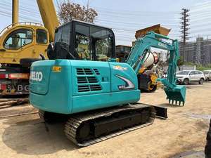 Kobelco รถขุด Sk60ขนาดเล็กใช้6ton รถตักตีนตะขาบ7ton ไฮดรอลิก - Product Image 2