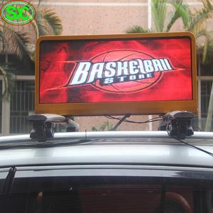 Shenzhen leverancier Double side P5 Auto daklicht Taxi <span class=keywords><strong>Top</strong></span> LED Teken voor Dynamische Reclame Taxi Led display - Product Image 5